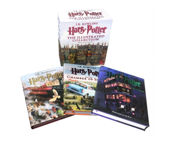Harry Potter Illustrated Collection 1-5