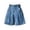 AA-Blue706, variant on Women's High Waist Denim Shorts Wide Leg Pleated Bottoms Stretchy Casual Weekend Shorts Blue