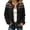 Black, variant on Womens Christmas Cardigan Sweaters Lightweight Long Sleeve Christmas Print Cardigan Plus Size Trendy Lightweight Open Front Sweaters Cardigan