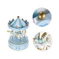 thumbnail image 3 of Merry-Go-Round Carousel Music Box Classical Melody Birthday Christmas Festival Musical Gift for Children Kids, 3 of 7