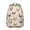 Beige-35, variant on sasquatch survival theme Student’ backpack with bigfoot footprint print, camping and hiking design, breathable straps, waterproof oxford cloth, perfect for outdoor-loving Student