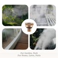 thumbnail image 4 of 20Pcs Brass Misting Nozzles for Cooling System 0.012 Inch(0.3 mm) Water Spray Nozzle Sprinklers Mist, 4 of 5