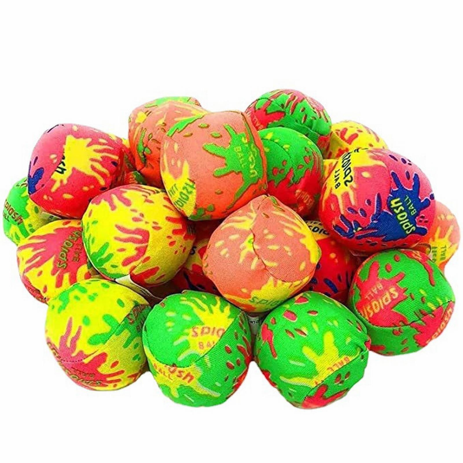 15PC Reusable Water Balls Water Toys Beach Balls Absorbent Cotton Balls