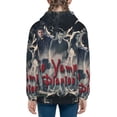thumbnail image 4 of Vampire Diaries Teen Sweatshirts Hoodies Youth Hooded Hoody Fashion Zipper Coat For Boys And Girls, 4 of 7