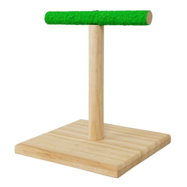 Soporte de juego para loros, soporte para perchas para pájaros, jaulas para pájaros, perchas para pájaros, palos de pie para loros B