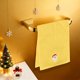 thumbnail image 1 of Toalla de Cocina Navideña de Algodón | Toalla Navideña Bordada con Alce y Guirnalda de Papá Noel | Tela de Rizo de Algodón Suave, Absorbente y de Secado Rápido | Ideal Como Regalo para Decorar El Hog, 1 of 6