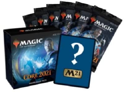 MAGIC THE GATHERING CORE 2021 M21 BOOSTER BOX JUMPSTART PACK & COLLECTOR PACK 