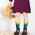 thumbnail image 5 of Fuzoiu Dinosaur In Space Print Kids Socks For Boys Girls,Grip Crew Socks with Non Slip,Lightweight Stretch Crew Socks,Toddlers Crew Boot Socks, 5 of 5
