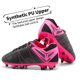 thumbnail image 5 of Zapatos de Fútbol Dream Pairs para Niños Grandes Talla 5 Negro y Rosa, 5 of 5
