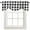 Black, variant on Fsddascl Black White Plaid Tie Up Valance Curtains for Windows, Kitchen Curtains Window Treatments, Spring Farmhouse Buffalo Checkered Short Window Shades Valances for Bedroom Bathroom Cafe 42"x12"