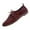 Red, variant on WRKEKC Womens Shoes Chic Casual Office Wear Spring Summer Versatile Front Lace Up Slip On Comfortable Casual Shoes