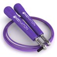 thumbnail image 2 of Cuerda para saltar ajustable de velocidad WOD Nation morada, 2 of 8