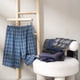 thumbnail image 2 of Novedad de verano, pantalones de pijama a cuadros de algodón, pijama de algodón suelto para el hogar, pantalones cortos transpirables con cintura elástica y parte inferior para dormir para hombre, 2 of 5