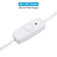 thumbnail image 5 of Unique Bargains Type C Extension Cable with ON/Off Switch Extension Power Cords Adapter with LED Indicator White, 5 of 5