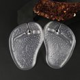 thumbnail image 2 of Milisten GEL Flip-flops Forefoot Pads Pattern Forefoot Pads Clip Foot Slippers Stickers Transparent Pads(Transparent), 2 of 5