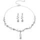 thumbnail image 1 of EeaseMX 1 juego de pendientes y collar para novia, boda, joyería para dama, fiesta, regalo, 1 of 7