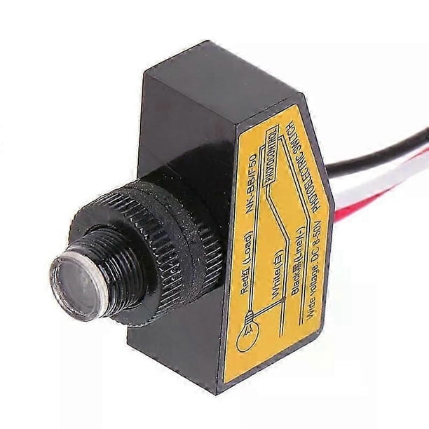 Automatic Light Control Sensor DC12V 24V 36V 48V Dusk To Dawn Photocell Switch