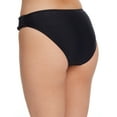 thumbnail image 2 of Women's Pour Moi 13213 Free Spirit Frill Waist Brief Swim Bottom (Black S), 2 of 2