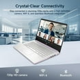 thumbnail image 4 of HP 14 Inch HD Laptop, Intel Celeron N150 up to 2.8GHz, 16GB 128GB eMMC, Windows 11 Home, Anti-Glare Display, Thin and Lightweight for School and Work, 4 of 6