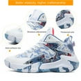 thumbnail image 3 of Novetra Men's Basketball Shoes Anti Slip Sports Training Running - WHITE_4, 3 of 6