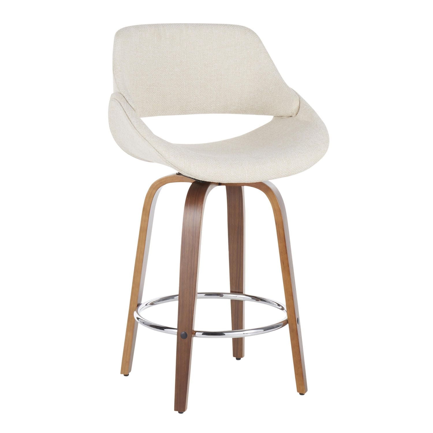 Tabouret de comptoir moderne milieu-du-siècle Fabrico de LumiSource
