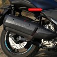 thumbnail image 3 of 2pcs Exhaust Pipe Decorative Cover Carbon Fiber Motorcycle Accessories For X-max Xmax 250 300 400 Xmax250, 3 of 5