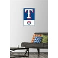 thumbnail image 2 of MLB Texas Rangers - Logo 22 Wall Poster with Push Pins, 14.725" x 22.375", 2 of 5