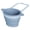 Blue, variant on Kitchen Sink Strainer Basket,Silicone Faucet Hanging Strainer & Foldable Drain Basket for Hanging Catcher with Faucet Clip Easy Storage Vegetable Colander