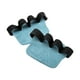 thumbnail image 1 of Guantes de entrenamiento con almohadillas de agarre para levantamiento de pesas, de cuero transpirable y deportivos. Azul y negro, 1 of 9