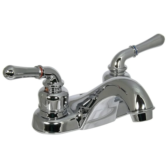Valterra PF222302 Catalina Two-Handle 4" Bathroom Faucet with Low-Arc Spout - Chrome