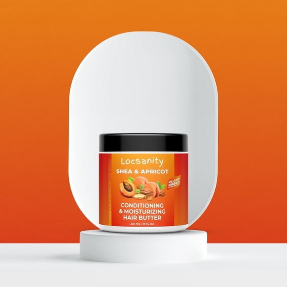 Locsanity Shea & Apricot Loose, Natural, Conditioning and Moisturizing Hair Butter