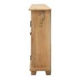 thumbnail image 5 of Jenna 3-Door Solid Wood Sideboard in Distressed Natural Finish, 5 of 6