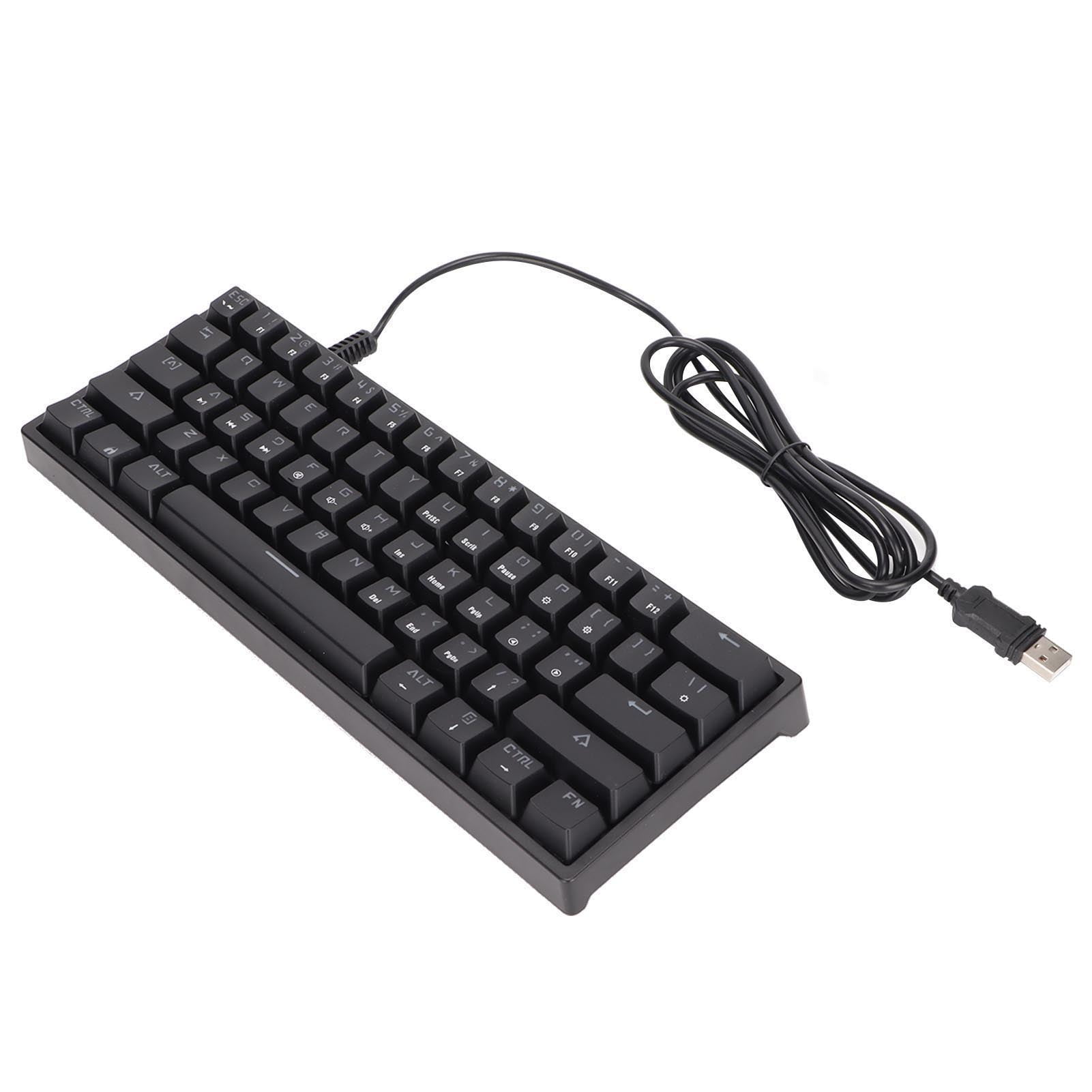 RGB Backlit Mechanical Keyboard, Cool Lighting Light Weight Mechanical