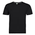 thumbnail image 1 of Playera Cuello Redondo NAO 100% algodón Negro Talla Chica, 1 of 3
