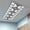 Black White, variant on White Black Boho Fluorescent Light Covers, Southwest Ethnic Abstract Geometric Magnetic Light Covers for Ceiling Lights, Fluorescent Ceiling Shade Filters for Classroom Bedroom Office 4x2Ft x 1PCS