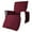 Wine-Z10, variant on One-Piece Recliner Chair Cover - Soft, Breathable Polyester Sofa Protector with 6 Storage Pockets - Fits Most Rocking, Massage & Pet-Friendly Recliners (79"L x 51"W) - Washable Furniture Cover