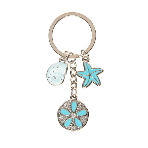 Sand Dollar Keychain