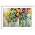 thumbnail image 2 of Art.com Cloud of Flowers Art Print by Silvia Vassileva, White Frame Wall Art, 44" x 32", 2 of 5