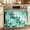 Green, variant on Oven Skirt Curtain for Kitchen 20x27 Inch, Sea Foam Oven Curtain with 8 Ribbon Ties & Ruffle Trim, Stove Skirt Curtain Dishwasher for Cabinets Over Sinks Nautical Coastal Tropical Green Ocean Waves
