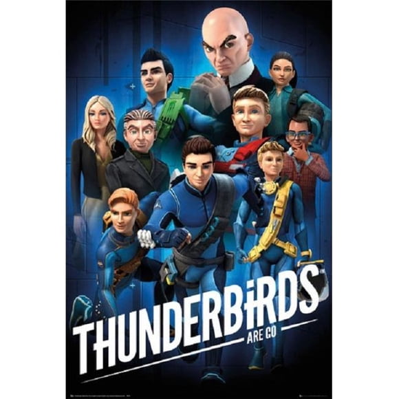 GB Eye XPE160508 Affiche Thunderbirds Are Go, 24 x 36