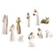 thumbnail image 5 of Conjunto de figuras de belén navideño de resina, decoración tradicional hecha a mano, pintada a mano. 10 Uds., 5 of 9