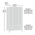 thumbnail image 4 of Sauder Dakota Pass Armoire, Craftsman Oak, 419077, 4 of 8