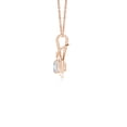 thumbnail image 2 of ANGARA Lab Grown Diamond Infinity Knot Pendant for Women in 14K Rose Gold (Size-5.25mm| Color-F-G| Clarity-VS) | April Birthstone, Anniversary, Jewelry Gift for Women | Lab-Grown Diamond Necklace, 2 of 8