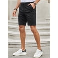 thumbnail image 5 of Chase Secret Mens Cargo Shorts Drawstring Summer Beach Stretch Twill Chino Golf Casual Shorts 36, 5 of 6