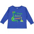 thumbnail image 3 of Inktastic My Great Aunt Loves Me Boys Long Sleeve Toddler T-Shirt, 3 of 5