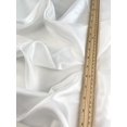 thumbnail image 3 of Minerva Core Range 100% Silk Habotai Fabric White - per yard, 3 of 6