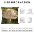 thumbnail image 5 of GOSMITH  Throw Pillow Cover  - Mushroom Parasol Fungus Fungi Cap, 5 of 5