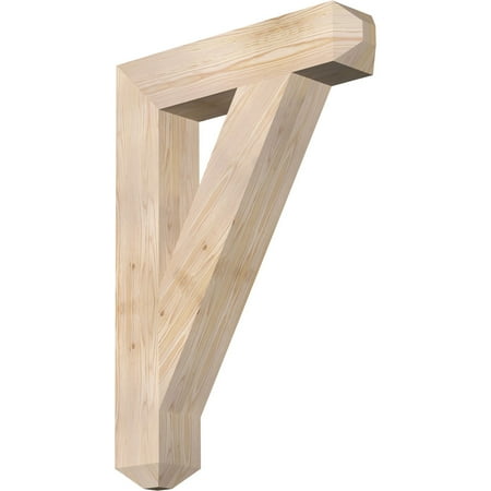 

Ekena Millwork 5 1/2 W x 28 D x 40 H Traditional Craftsman Smooth Bracket Douglas Fir