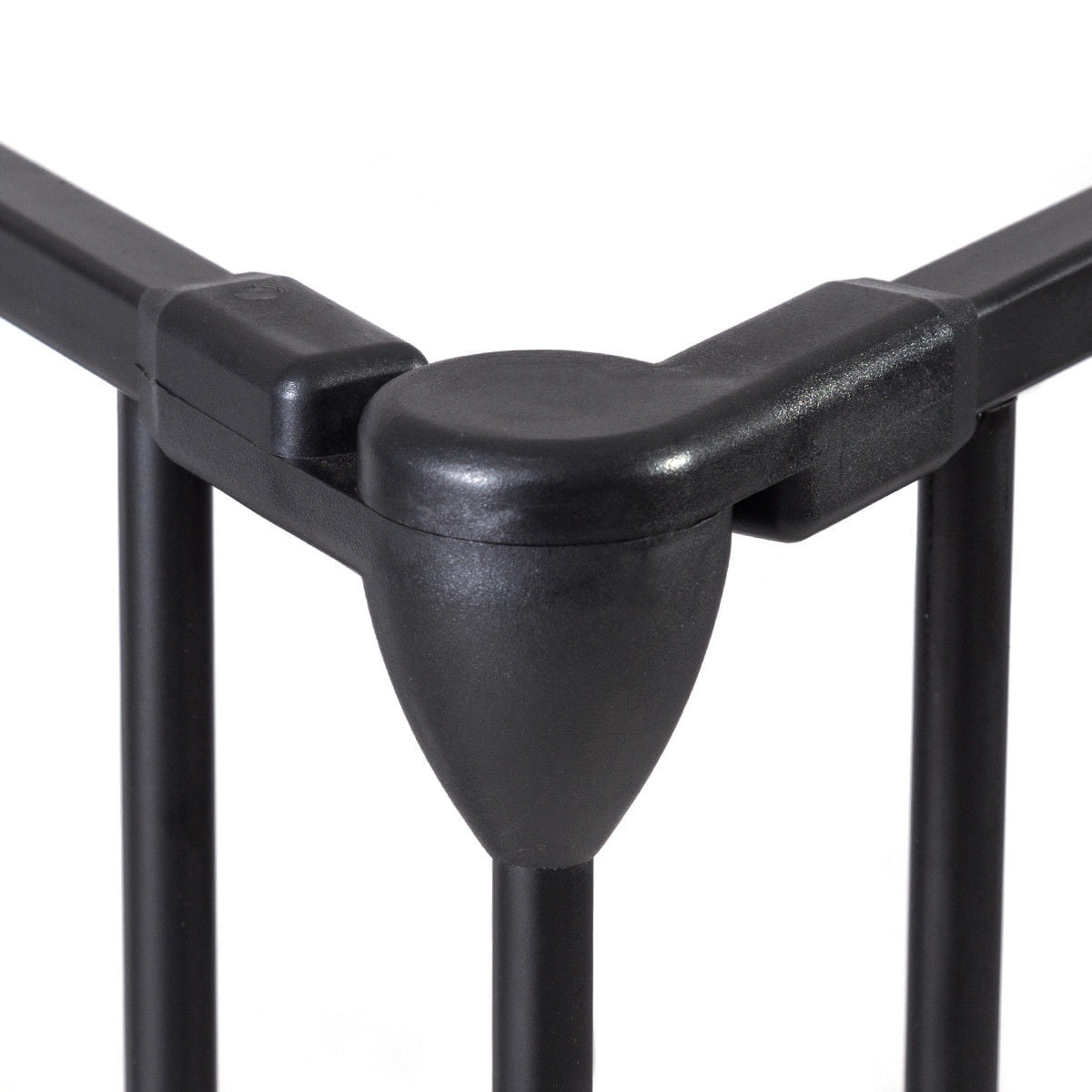 Costway Fireplace Fence  Safety Fence Hearth Gate BBQ Metal Fire Gate Pet Black