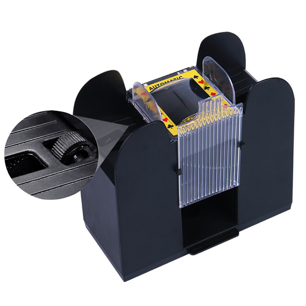 AIHOME Poker Card Automatic Card Shuffler Electric Board Game Cards